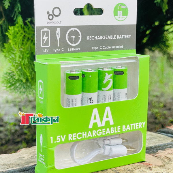 SmarToools RB40 AA 1.5V 2600mWh Rechargeable Battery (4Pcs Set)